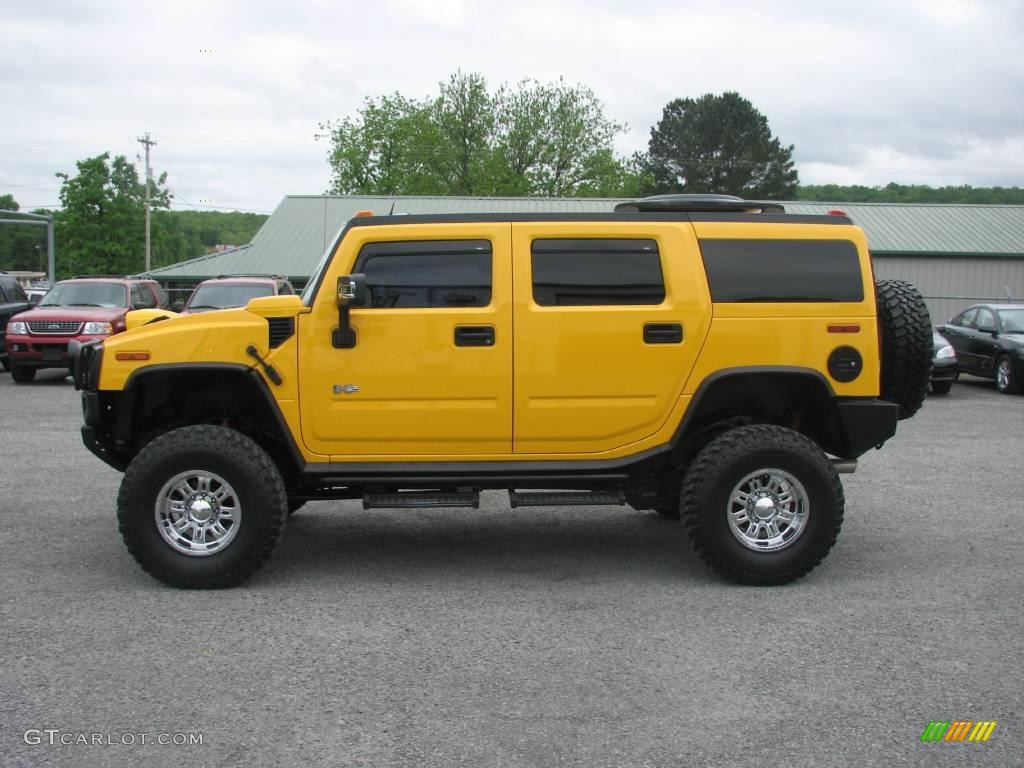 2004 H2 SUV - Yellow / Wheat photo #1