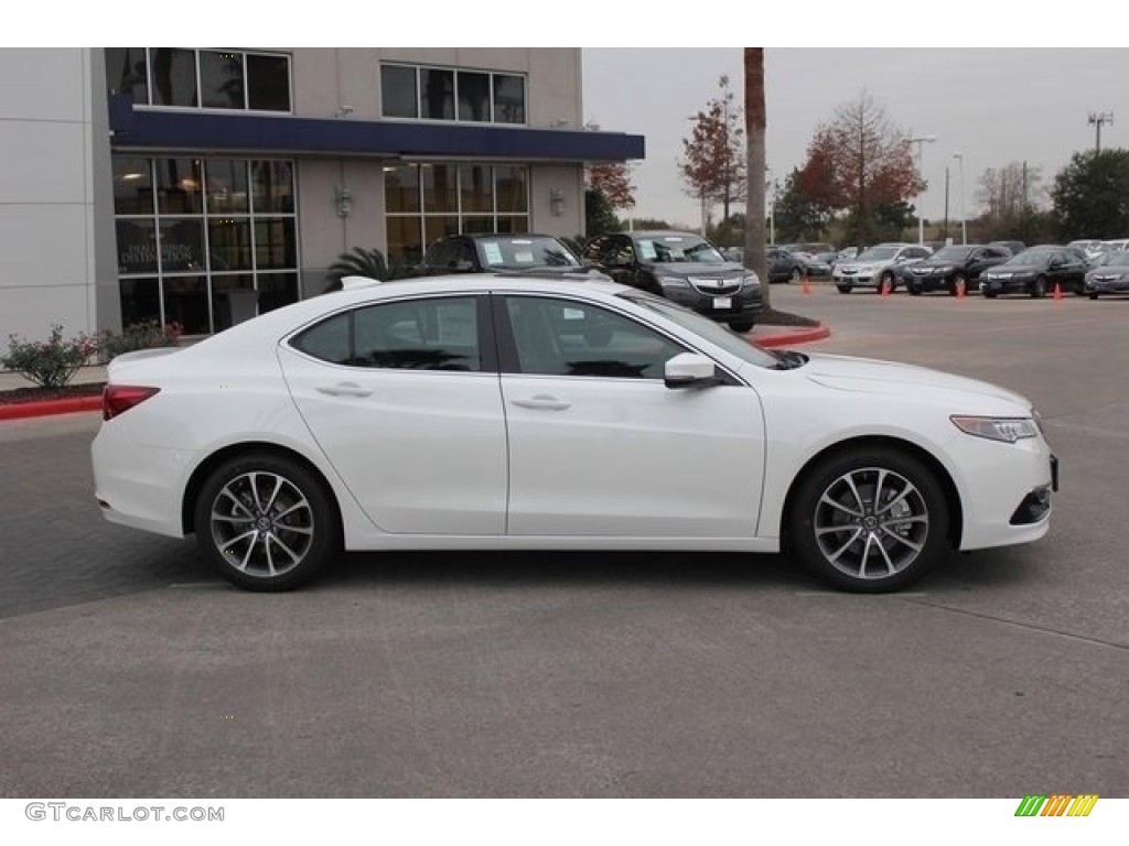 2016 TLX 3.5 Advance SH-AWD - Bellanova White Pearl / Ebony photo #8