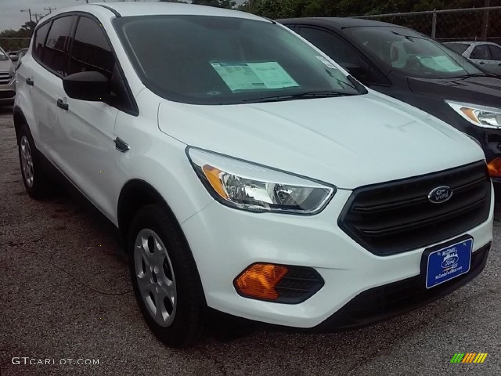 2017 Escape S - Oxford White / Charcoal Black photo #1