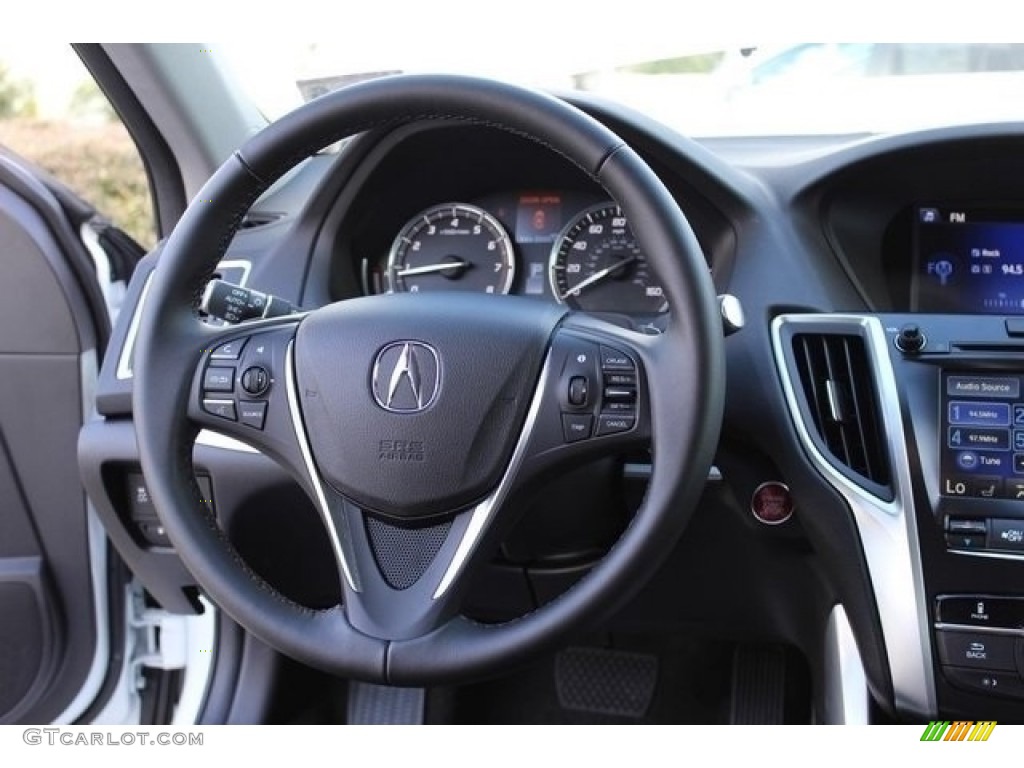 2016 TLX 2.4 - Bellanova White Pearl / Ebony photo #28
