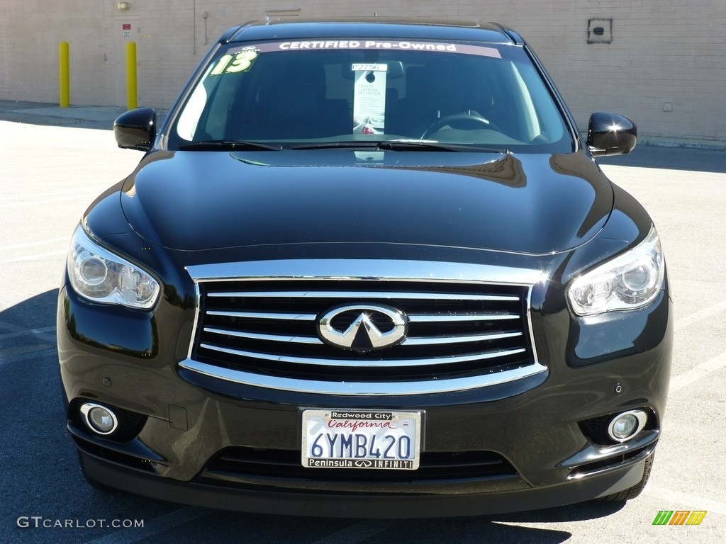 2013 JX 35 AWD - Black Obsidian / Graphite photo #2
