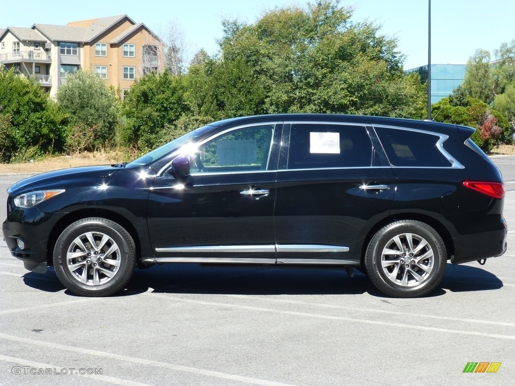 2013 JX 35 AWD - Black Obsidian / Graphite photo #3