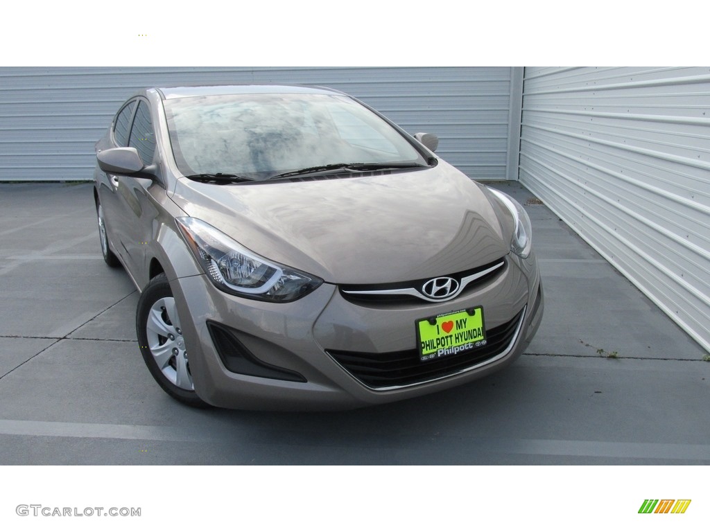 2016 Elantra SE - Desert Bronze / Beige photo #2