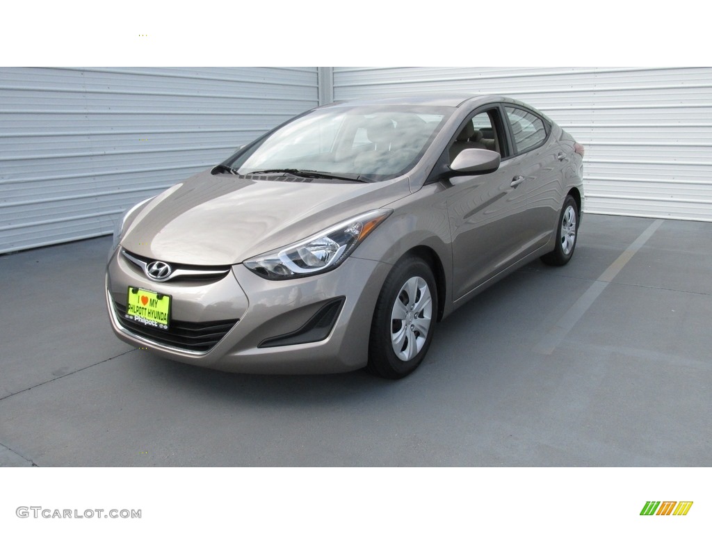 2016 Elantra SE - Desert Bronze / Beige photo #4