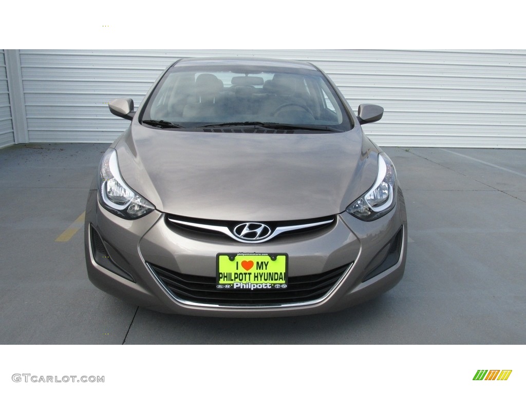 2016 Elantra SE - Desert Bronze / Beige photo #5