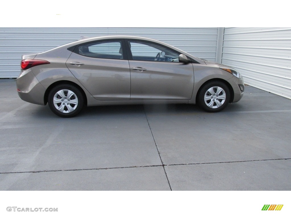 2016 Elantra SE - Desert Bronze / Beige photo #8