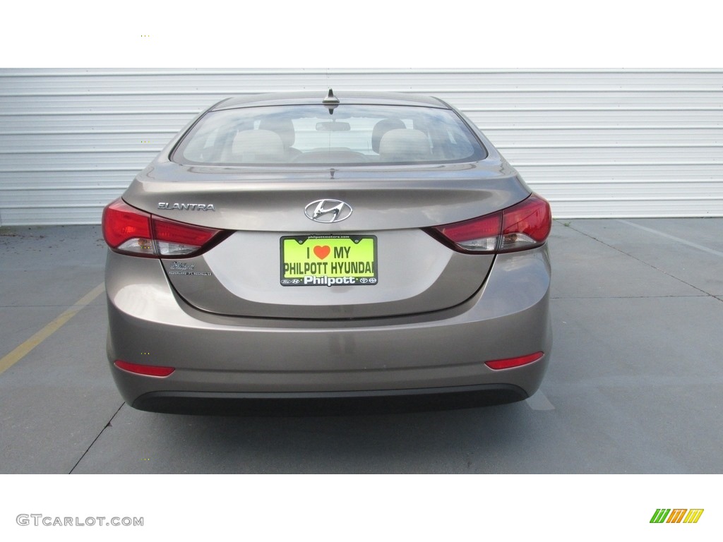 2016 Elantra SE - Desert Bronze / Beige photo #10