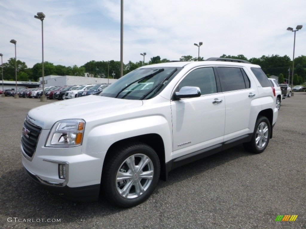 Summit White 2017 GMC Terrain SLE AWD Exterior Photo #113833036