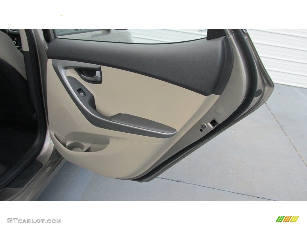 2016 Elantra SE - Desert Bronze / Beige photo #27