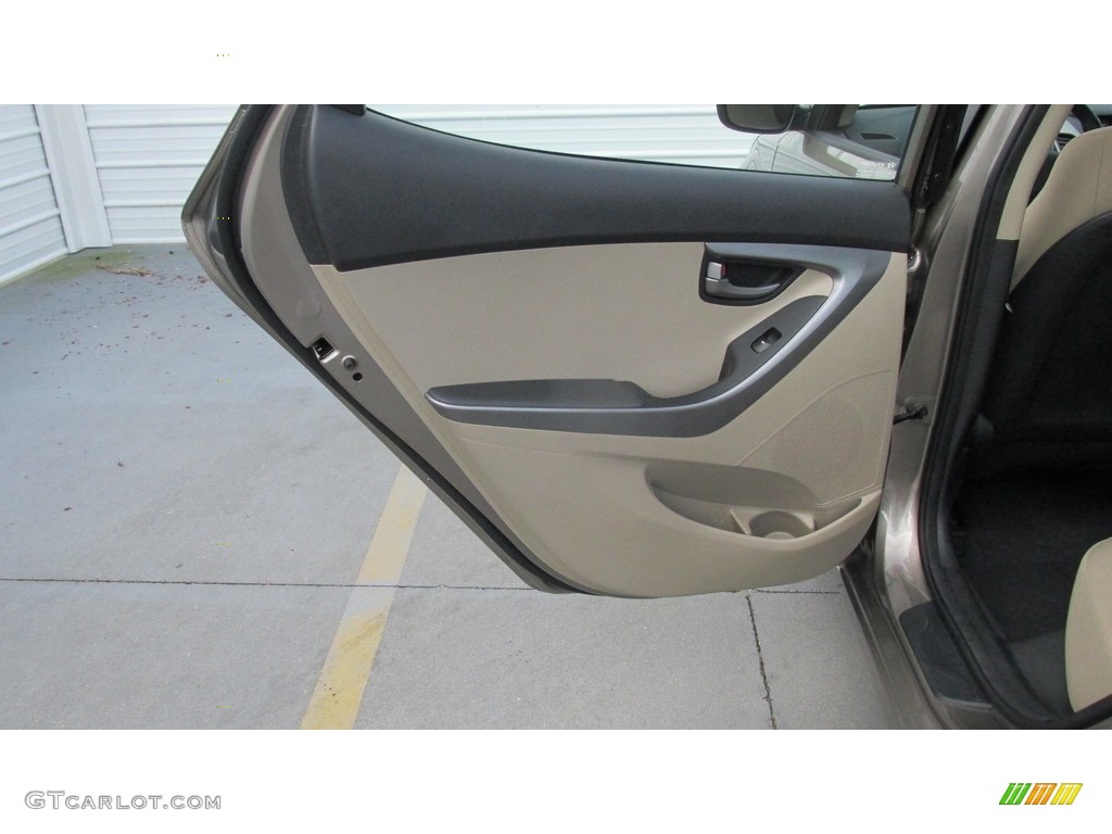 2016 Elantra SE - Desert Bronze / Beige photo #29