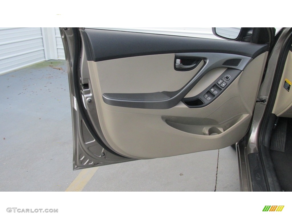 2016 Elantra SE - Desert Bronze / Beige photo #32