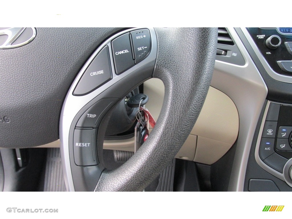 2016 Elantra SE - Desert Bronze / Beige photo #44