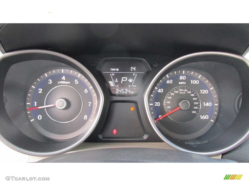 2016 Elantra SE - Desert Bronze / Beige photo #45