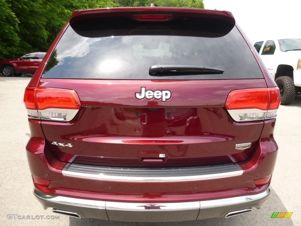 2016 Grand Cherokee Summit 4x4 - Velvet Red Pearl / Black photo #3