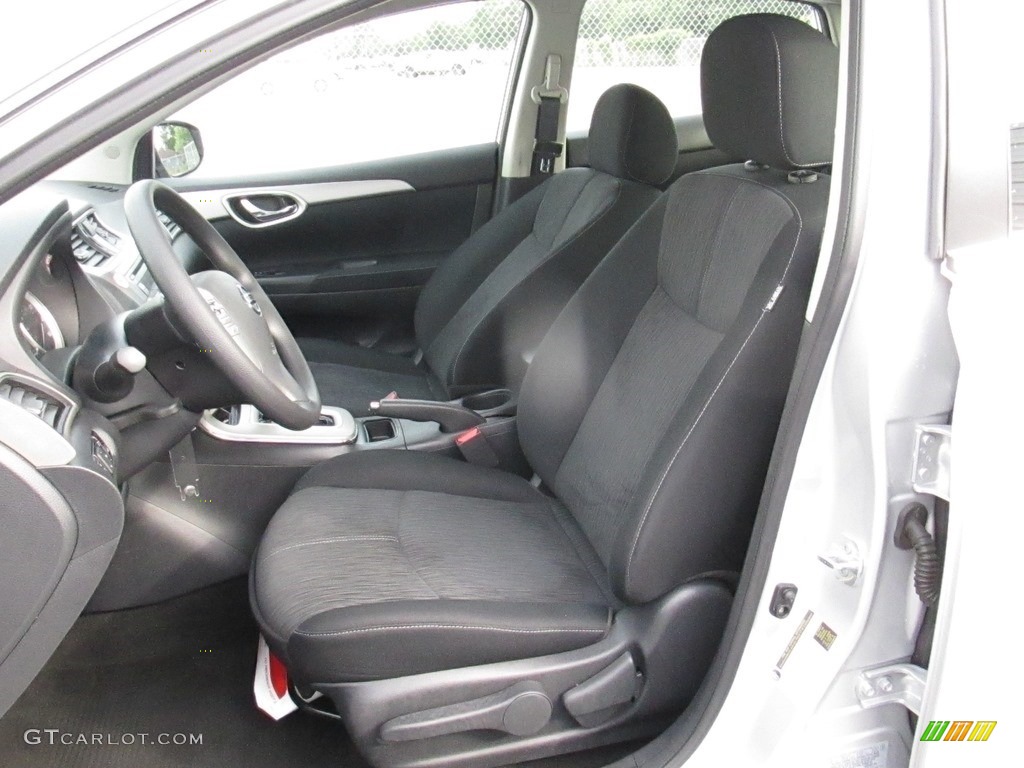 2014 Sentra SV - Brilliant Silver / Charcoal photo #36