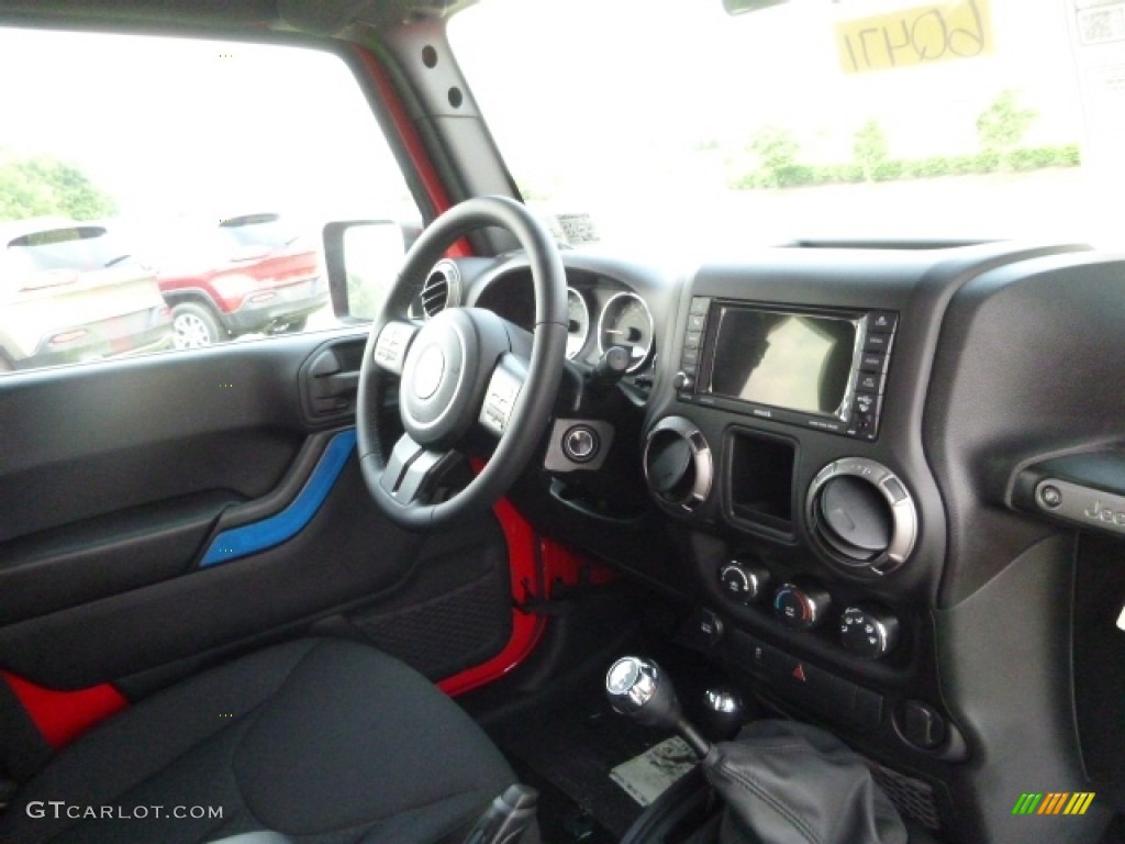 2016 Wrangler Unlimited Sport 4x4 - Firecracker Red / Black photo #10