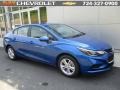 2016 Kinetic Blue Metallic Chevrolet Cruze LT Sedan  photo #1