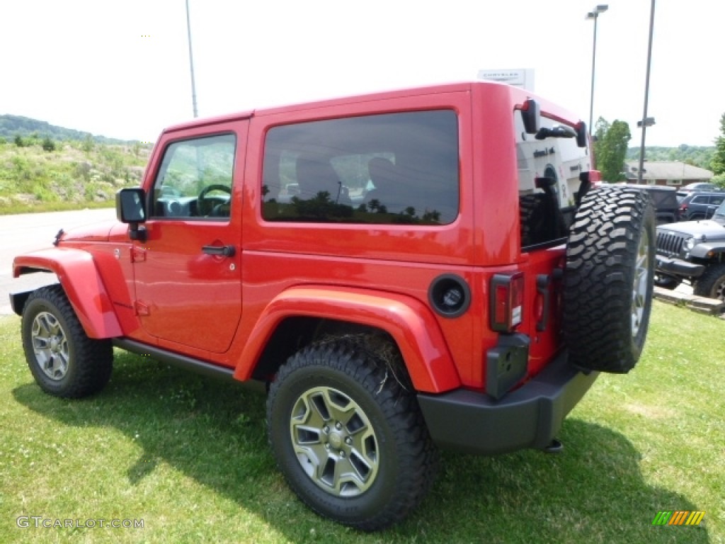 Firecracker Red 2016 Jeep Wrangler Rubicon 4x4 Exterior Photo #113840170