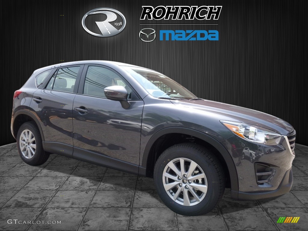 2016 CX-5 Sport AWD - Meteor Gray Mica / Black photo #1