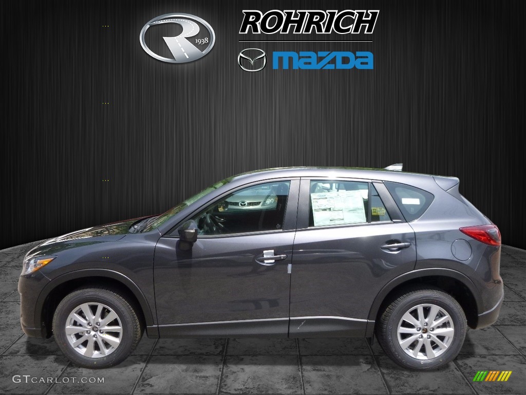 2016 CX-5 Sport AWD - Meteor Gray Mica / Black photo #3