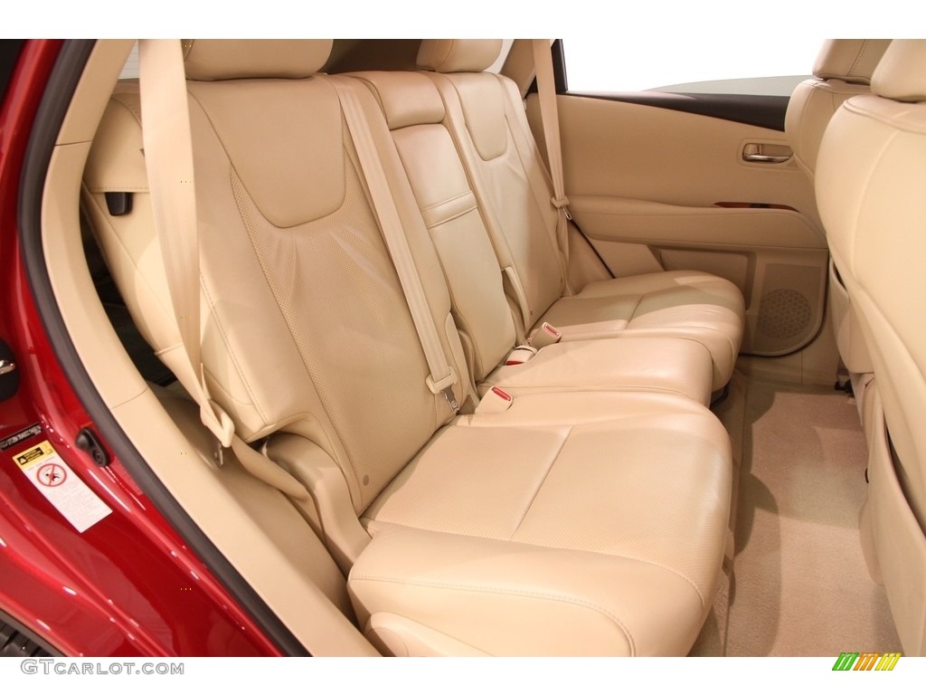 2012 RX 350 AWD - Matador Red Metallic / Parchment photo #16