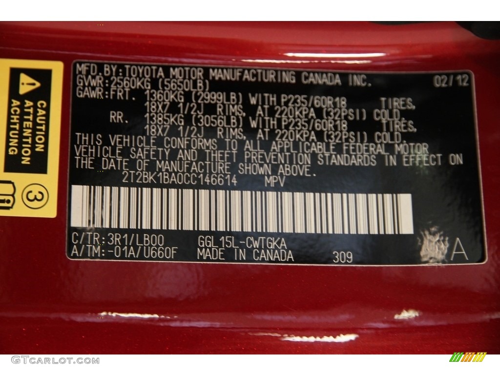 2012 RX 350 AWD - Matador Red Metallic / Parchment photo #20
