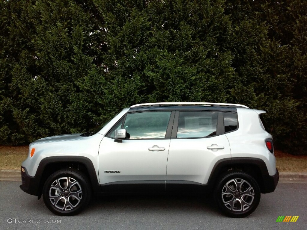 2016 Renegade Limited 4x4 - Glacier Metallic / Black photo #1