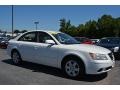 Powder White Pearl 2009 Hyundai Sonata GLS