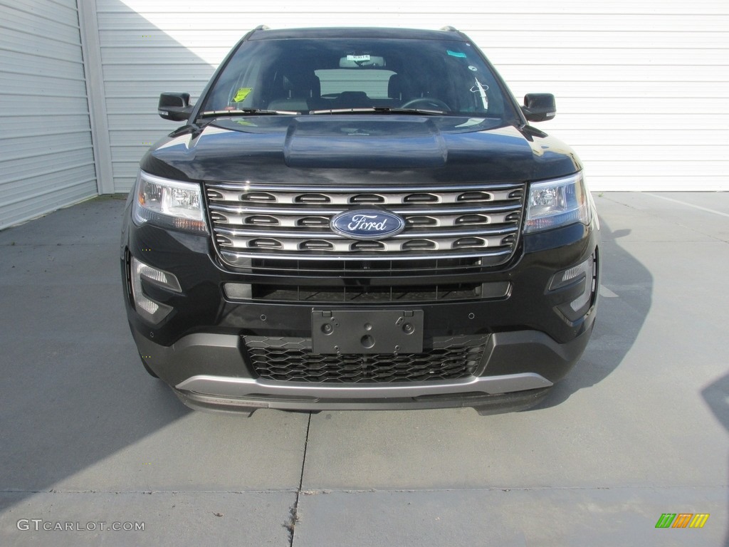 2016 Explorer XLT - Shadow Black / Ebony Black photo #8
