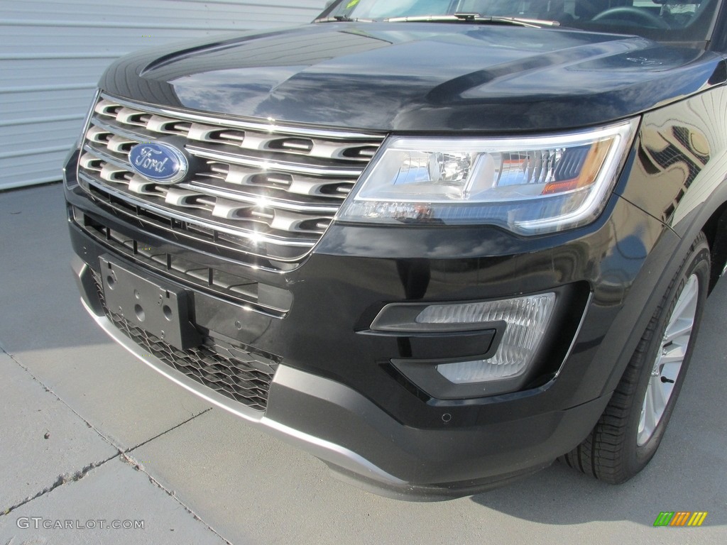 2016 Explorer XLT - Shadow Black / Ebony Black photo #10