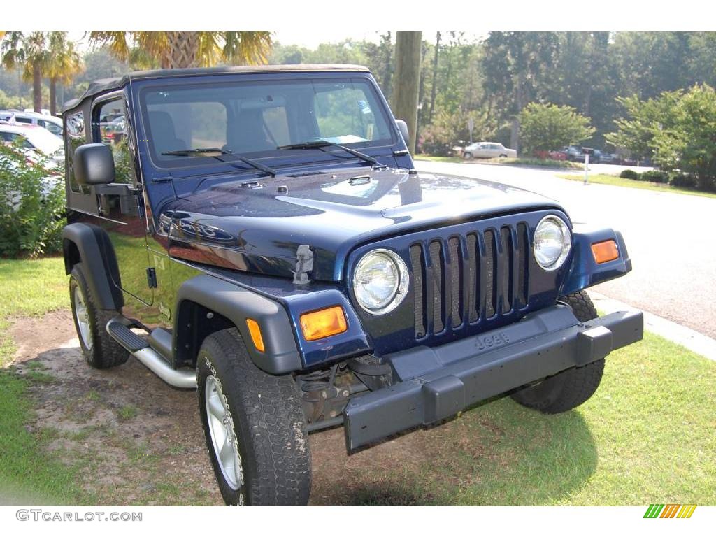 Midnight Blue Pearl Jeep Wrangler