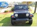 2006 Midnight Blue Pearl Jeep Wrangler X 4x4  photo #12