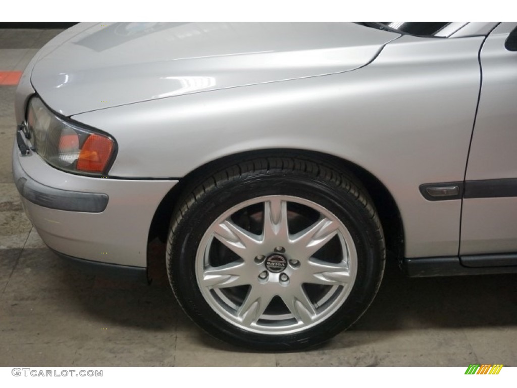 2002 S60 2.4T AWD - Silver Metallic / Graphite photo #76