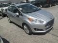 Ingot Silver Metallic - Fiesta Titanium Hatchback Photo No. 1