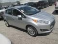 Ingot Silver Metallic - Fiesta Titanium Hatchback Photo No. 2