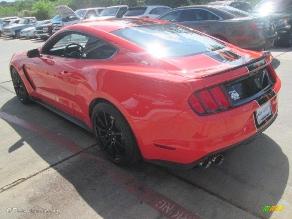 2016 Mustang Shelby GT350 - Competition Orange / Ebony photo #9