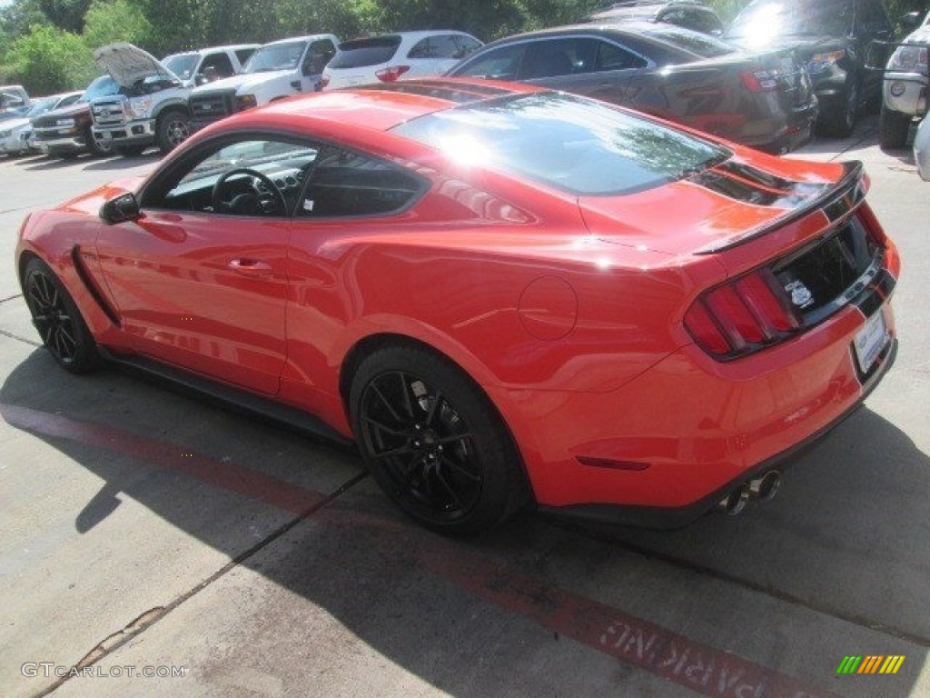 2016 Mustang Shelby GT350 - Competition Orange / Ebony photo #10