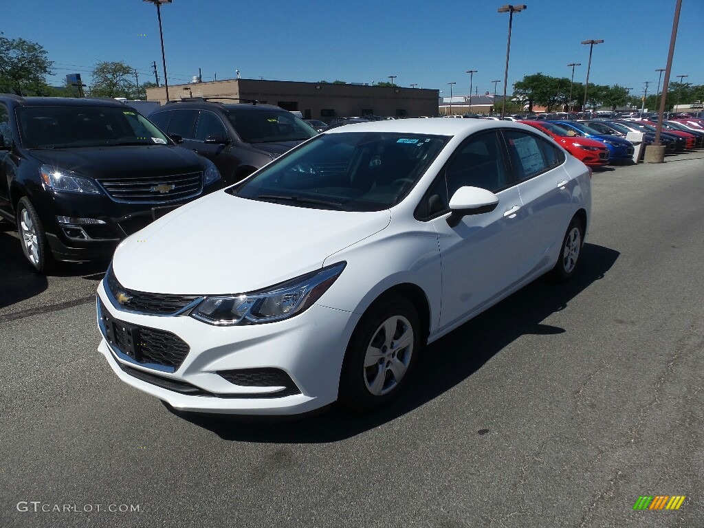 2016 Cruze LS Sedan - Summit White / Jet Black photo #1