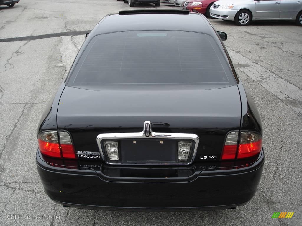 2003 LS V8 - Black / Black photo #8