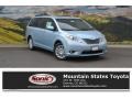 2016 Sky Blue Pearl Toyota Sienna XLE Premium AWD  photo #1