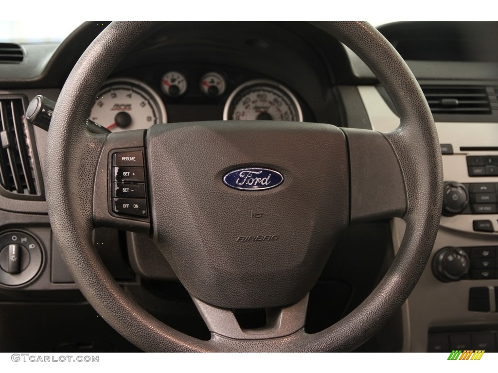 2010 Focus SE Sedan - Ebony Black / Charcoal Black photo #7