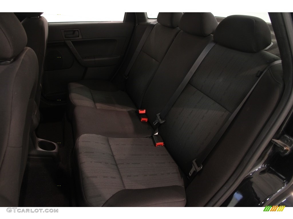 2010 Focus SE Sedan - Ebony Black / Charcoal Black photo #15