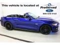 2016 Deep Impact Blue Metallic Ford Mustang GT Premium Convertible  photo #1