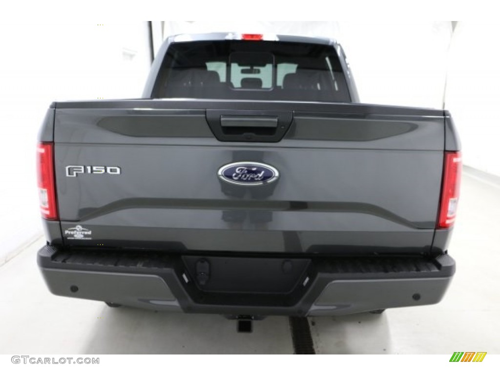 2016 F150 XLT SuperCrew 4x4 - Magnetic / Black photo #5
