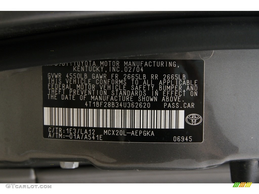 2004 Avalon XLS - Phantom Gray Pearl / Stone photo #19