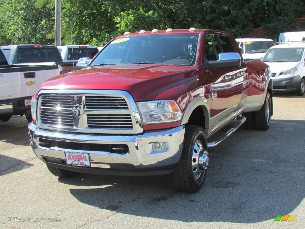 Deep Cherry Red Crystal Pearl Dodge Ram 3500 HD