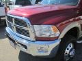 2011 Deep Cherry Red Crystal Pearl Dodge Ram 3500 HD Laramie Longhorn Mega Cab 4x4 Dually  photo #14