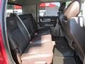 2011 Deep Cherry Red Crystal Pearl Dodge Ram 3500 HD Laramie Longhorn Mega Cab 4x4 Dually  photo #47