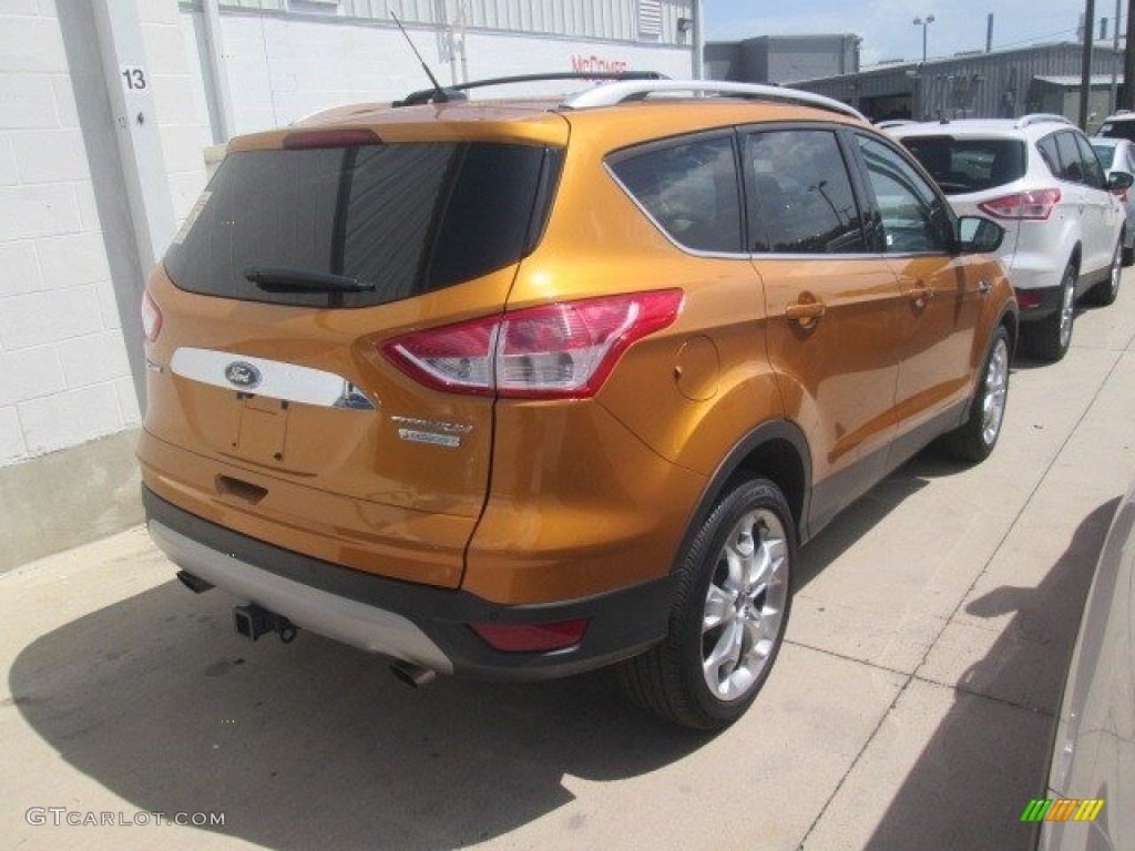 2016 Escape Titanium - Electric Spice Metallic / Charcoal Black photo #4