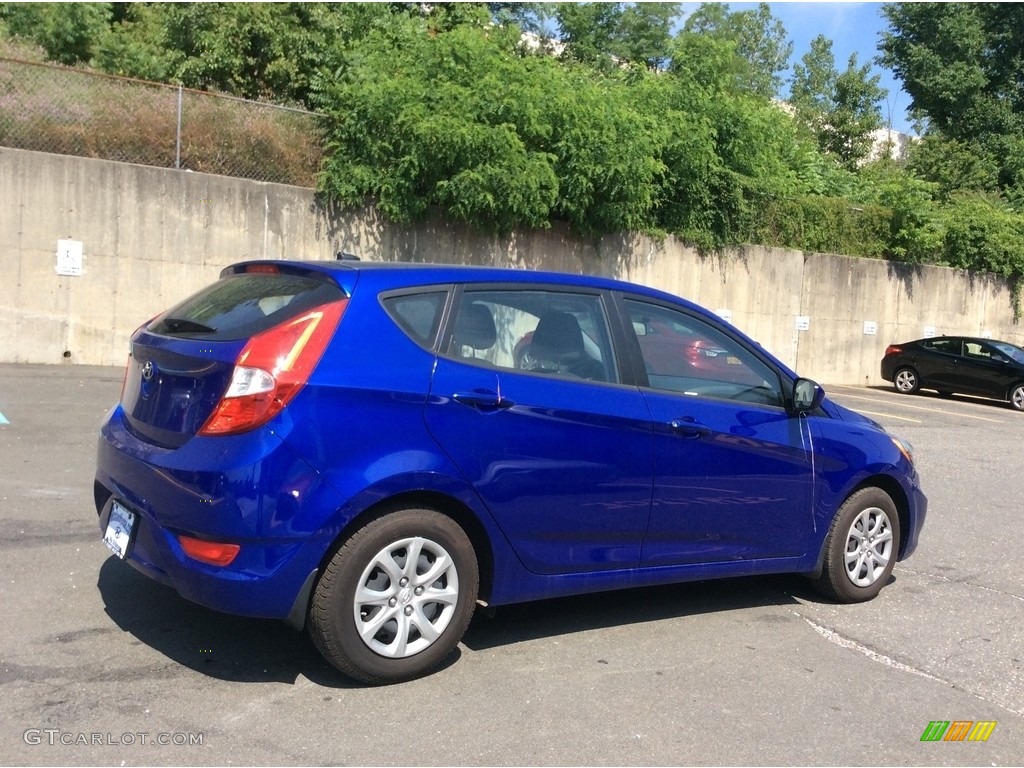 2013 Accent GS 5 Door - Marathon Blue / Gray photo #4